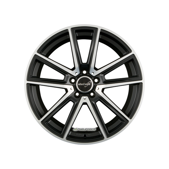 2DRV by WHEELWORLD WH30 Schwarz Matt Poliert (SP)